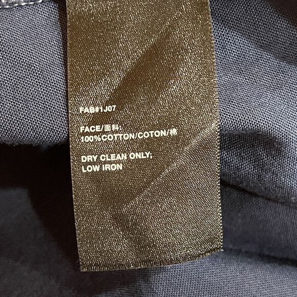 LAFAYETTE 148 New York Nicole Chambray Ombre Dress Size M Lagenlook Relaxed Fit - Picture 12 of 15